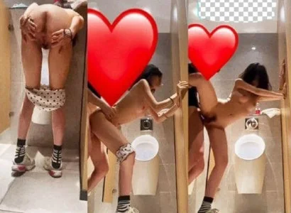 Hai đứa rủ em người yêu vào WC vụng trộm