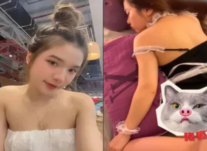 Con bé hầu gái mặc đồ hầu gái
